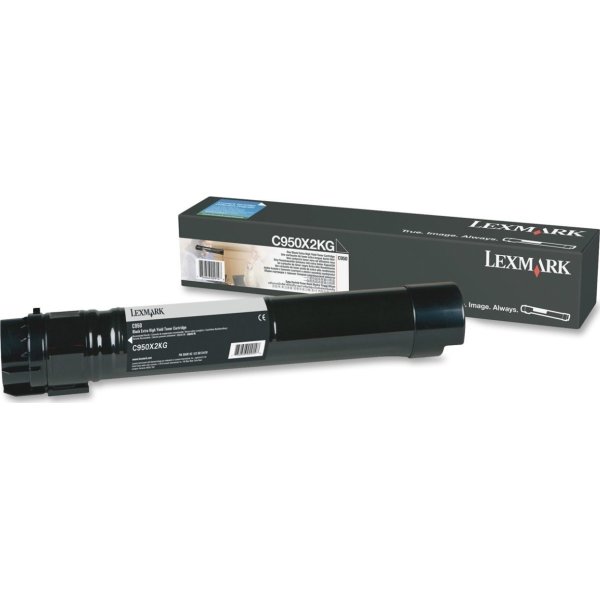 Lasertoner Lexmark C950X2KG Svart 38 000 sidor
