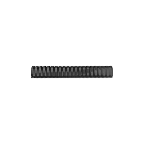 Plastspiral GBC A4 21 ringar 45 mm oval Svart
