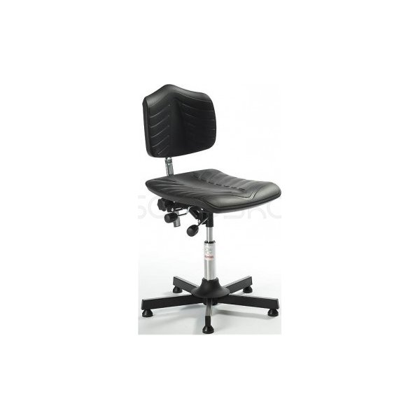 Premium arbejdsstol, glat søjle, 46-59 cm