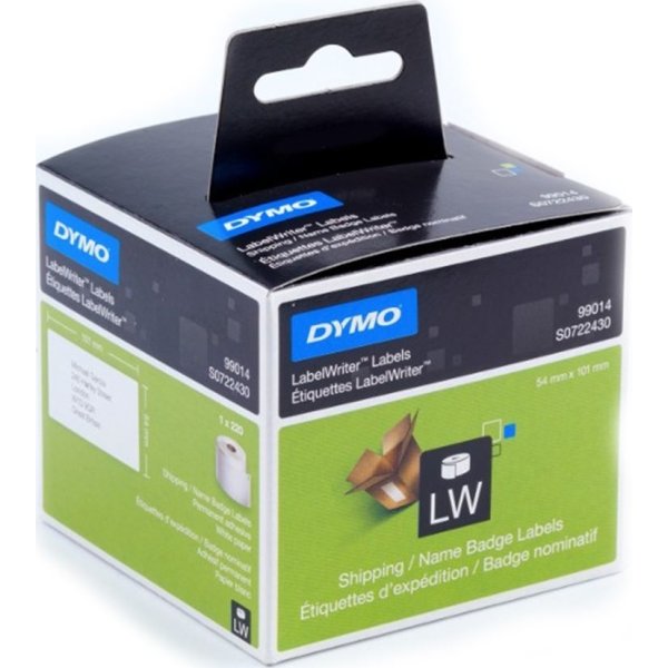 Dymo LW fraktetikett, 54x101 mm