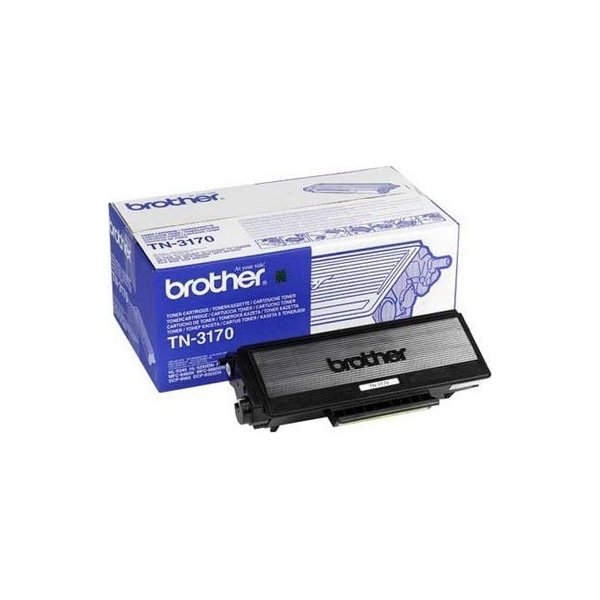 Brother TN3170 lasertoner, svart, 7000s