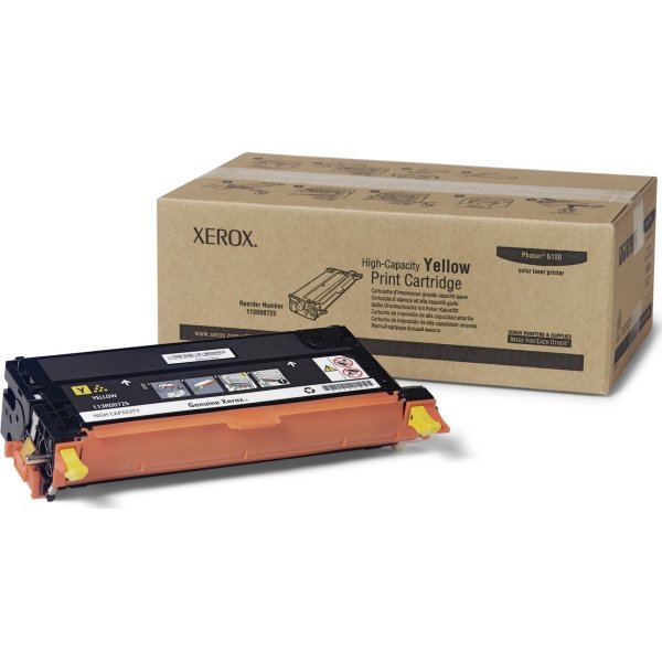 Lasertoner Xerox 113R00725 Gul 6000 sidor