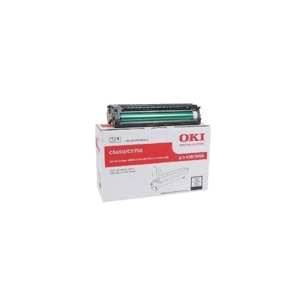 OKI 43870006 lasertoner, röd, 20000s