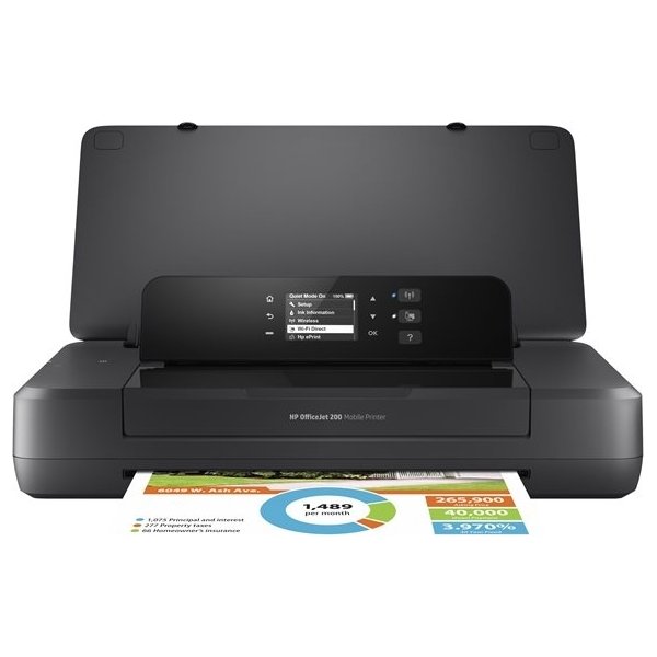 HP Officejet 200 Mobil Inkjet A4 skrivare