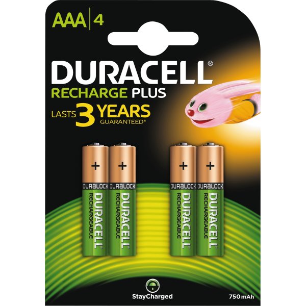 Duracell strl. AAA Active Charge uppladdningsbara