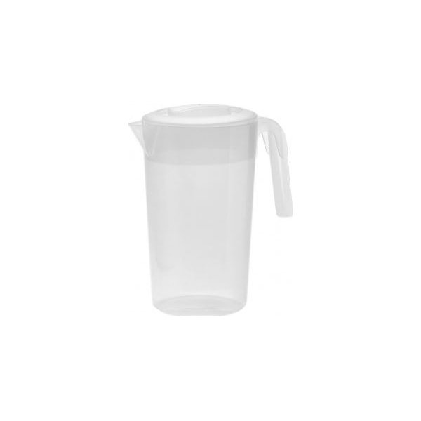 Plast Team kanna med lock, 2 liter