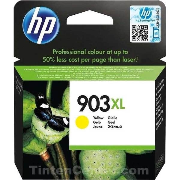 HP no.903XL/T6M11AE blækpatron, gul 825 sider