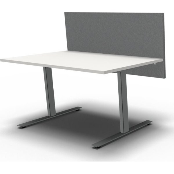 Easy bordskærmvæg H65xB140 cm grå