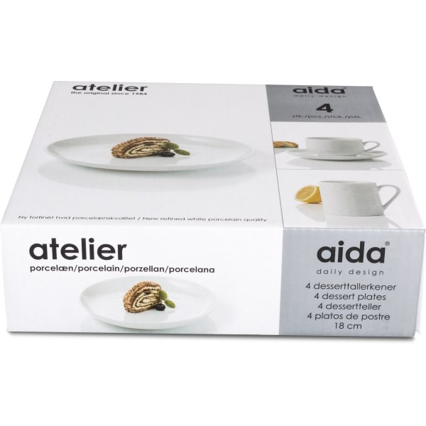 Desserttallrik Aida Atelier