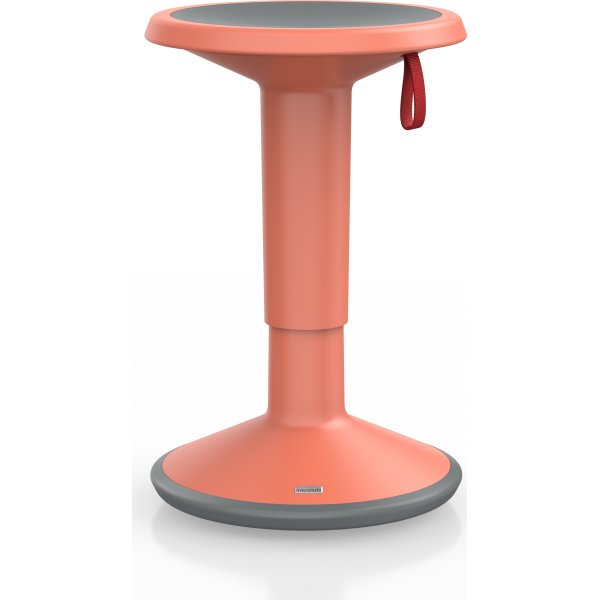 Global Up stol, röd, 45-63cm