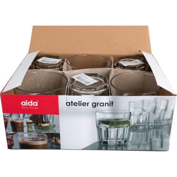 Dricksglas Aida Atelier Granit 28 cl