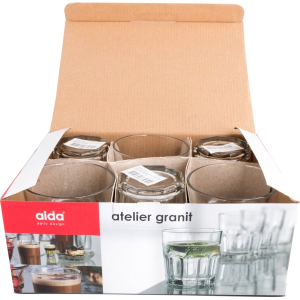 Dricksglas Aida Atelier Granit 28 cl