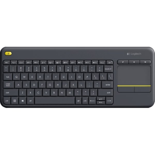 Logitech K400 Plus trådlöst tangentbord, svart