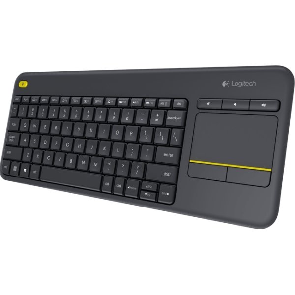 Logitech K400 Plus trådlöst tangentbord, svart