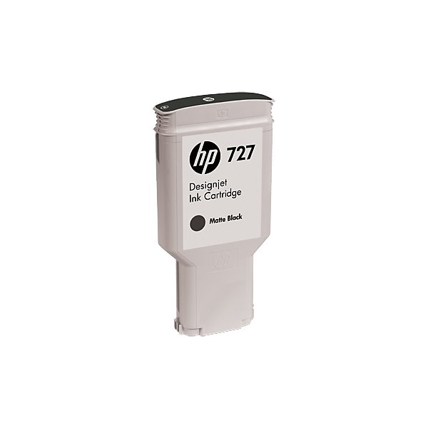 HP 727 Designjet bläckpatron, 300 ml, mattsvart