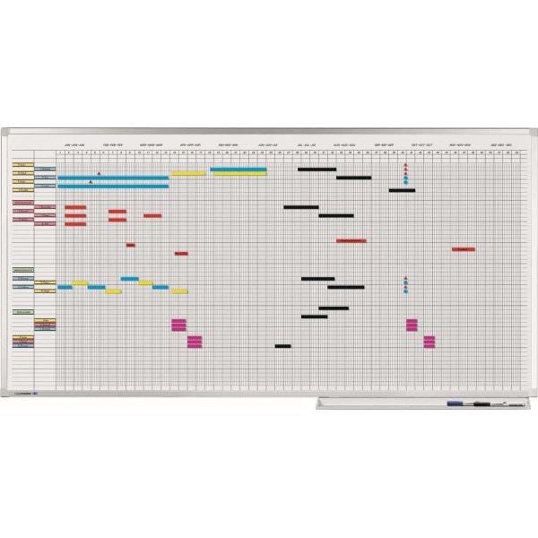 Årsplanerare Legamaster Professionell 100 x 150 cm