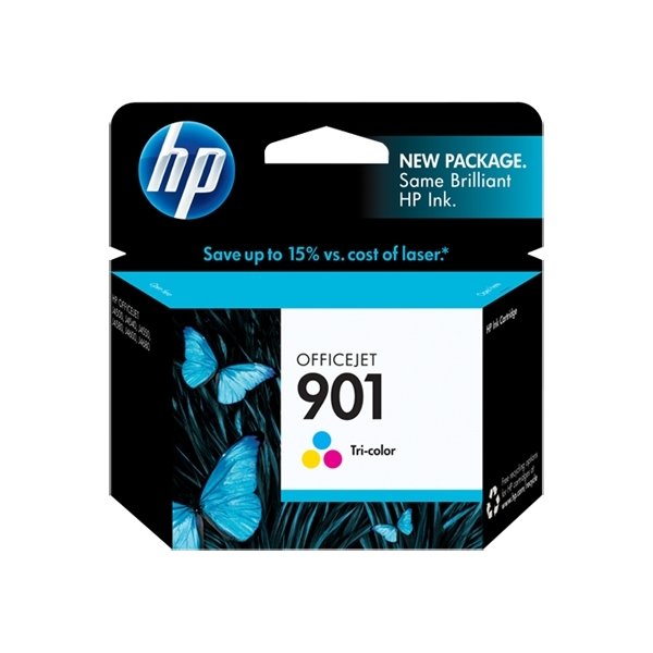 HP nr.901/CC656AE blækpatron, 3-farvet, 360s