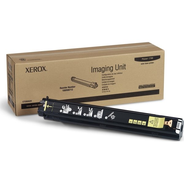 Xerox 108R00713 lasertromle, sort, 35000s