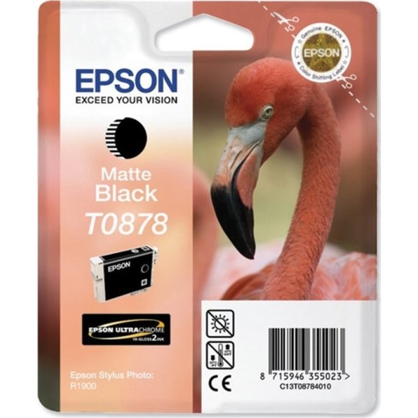 Epson nr T0878/C13T08784010 bläckpatron, matt svar