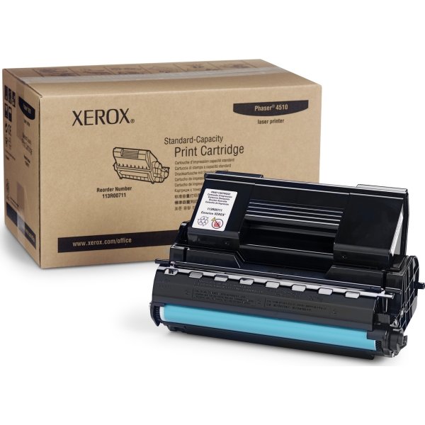 Lasertoner Xerox 113R00712 Svart 19 000 sidor