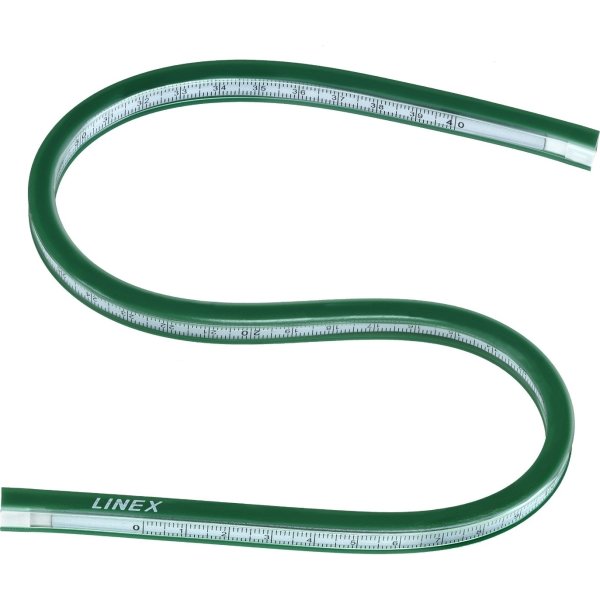 Linex FCG30 böjbar kurvlinjal, 30 mm