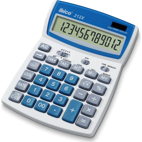 Ibico 212x bordsräknare