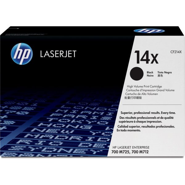 HP 14X/CF214X Lasertoner svart 17 500 sidor