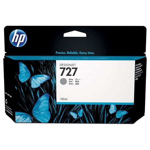 Bläckpatron HP Nr. 727/B3P24A Grå 130 ml