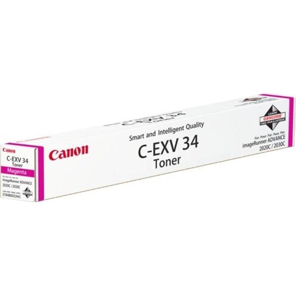 Lasertoner Canon C-EXV 34 Röd 19 000 sidor