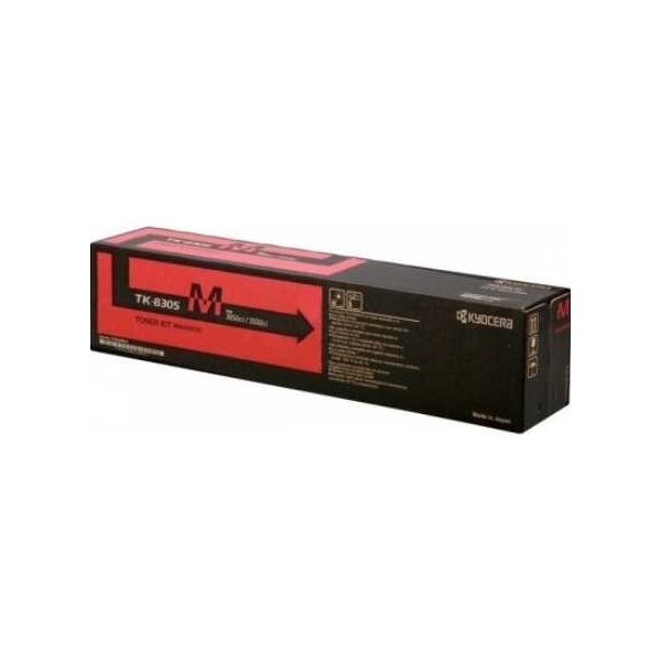 Lasertoner Kyocera TK-8305M Röd 15 000 sidor