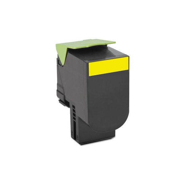Lasertoner Lexmark 80C2HY0 Gul 3000 sidor