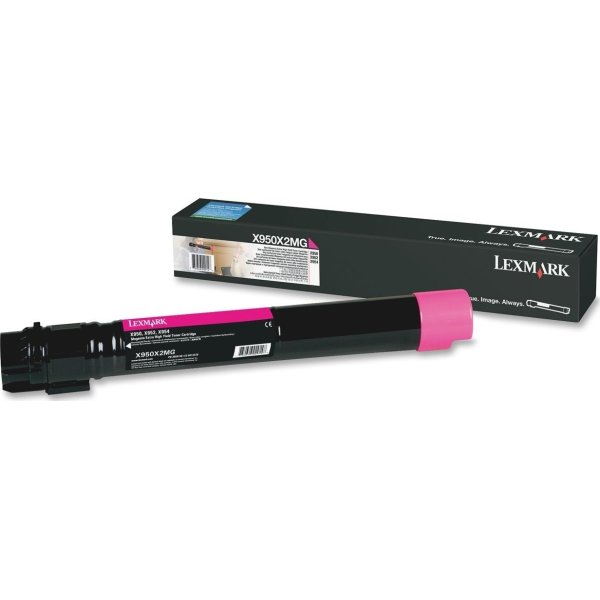 Lasertoner Lexmark C950X2MG Röd 24 000 sidor