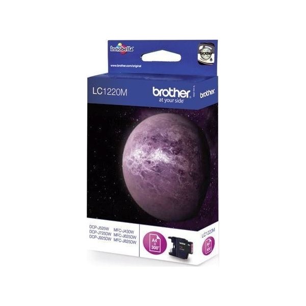 Brother LC1220M bläckpatron, magenta, 300 s