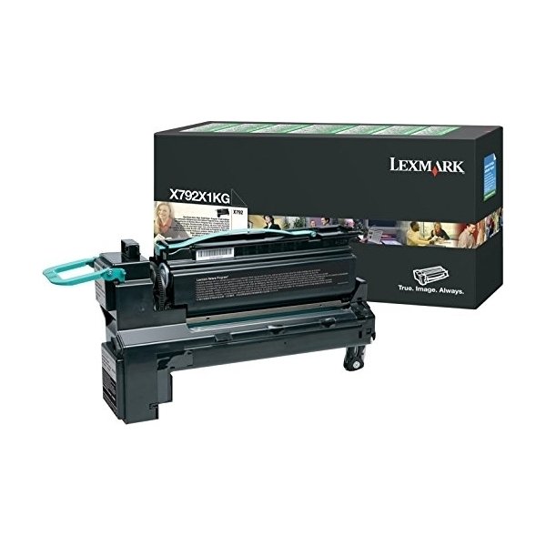 Lasertoner Lexmark C792A1KG Svart 6000 sidor