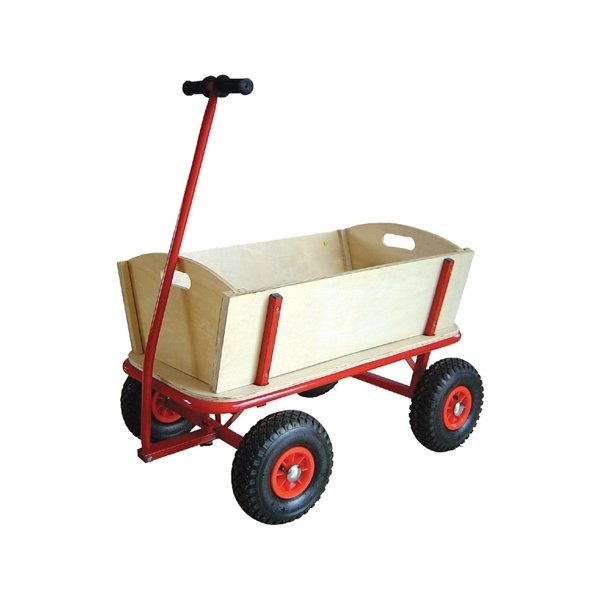 Dragvagn 100 kg Luftgummihjul 940x615x980 mm