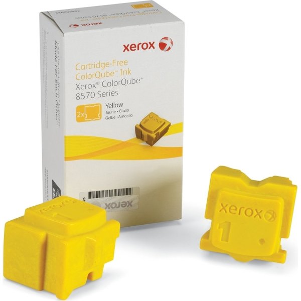 Bläckpatron Xerox XER108R00933 Gul 2200 sidor 2 st