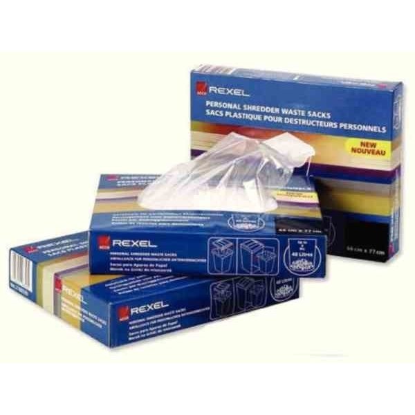 Avfallspåse Rexel 40095 175L plast 100 st
