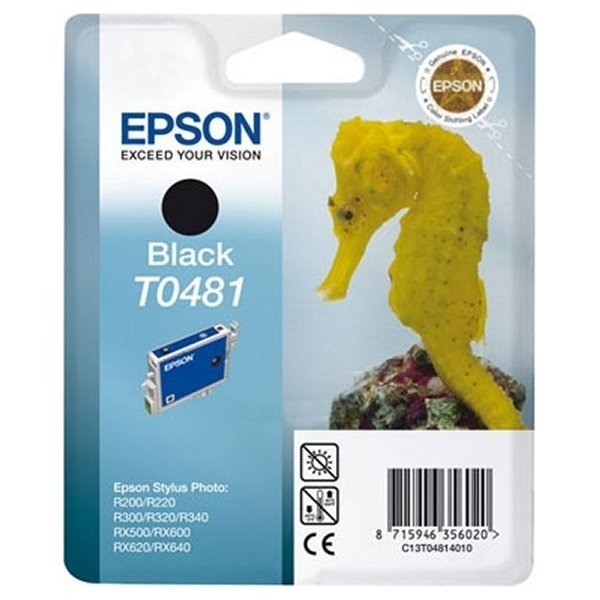 Epson nr T048/C13T04814010 bläckpatron, svart, 450