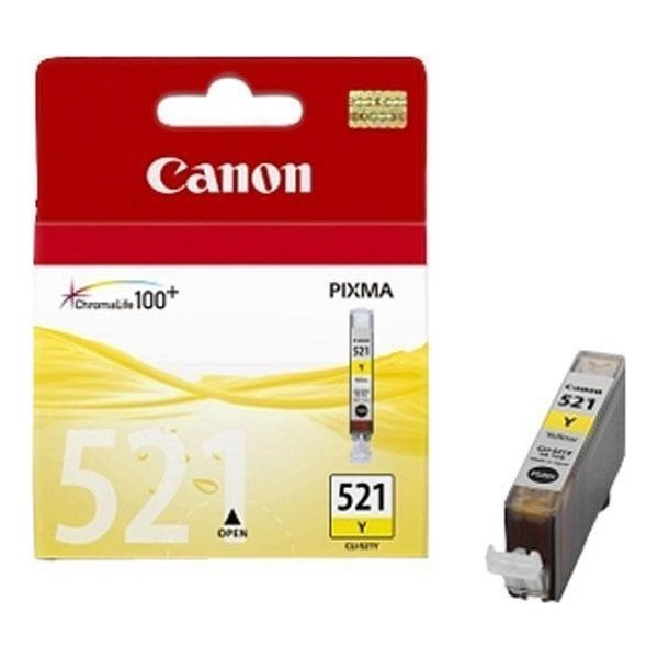 Canon CLI-521Y bläckpatron, gul, 450s