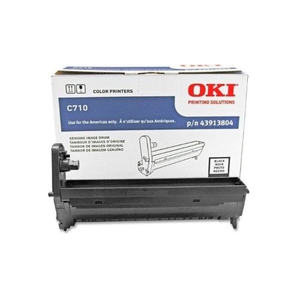 Lasertrumma OKI 43913808 Svart 20 000 sidor