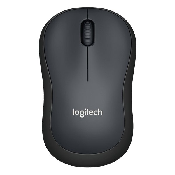 Logitech M220 Silent mus, antracitgrå