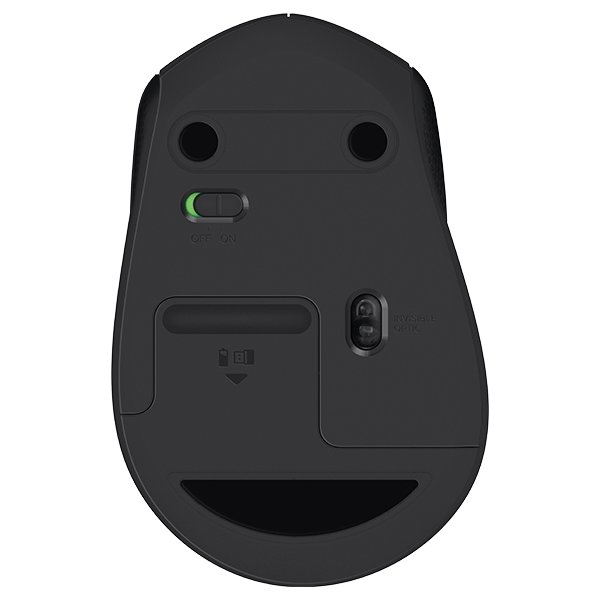 Logitech M330 Silent Plus mus, antracitgrå