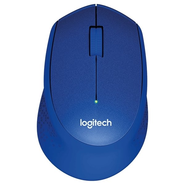 Logitech M220 Silent trådlös mus (blå) - Elgiganten