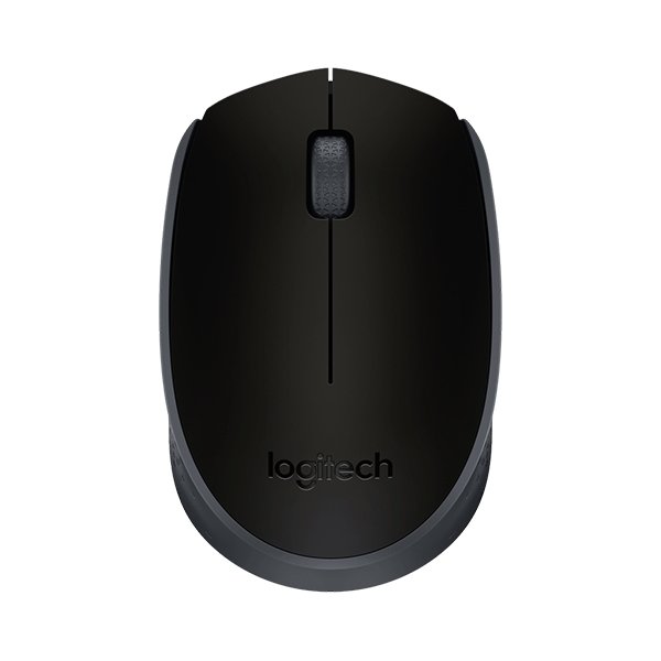 Logitech M171 trådlös mus, svart