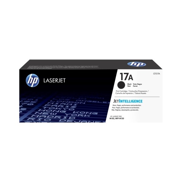 HP 17A/CF217A LaserJet tonerkassett, svart, 1600 s
