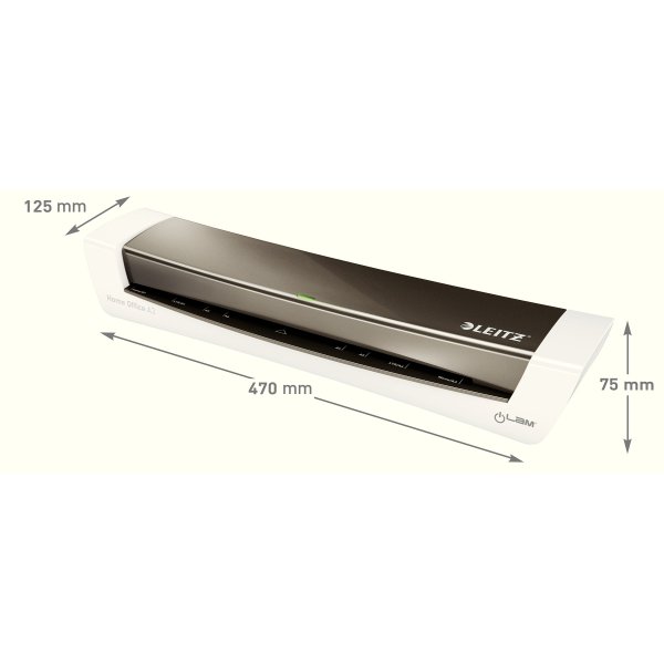 Lamineringsmaskin Leitz iLAM Home Office A3 Vit/Gr