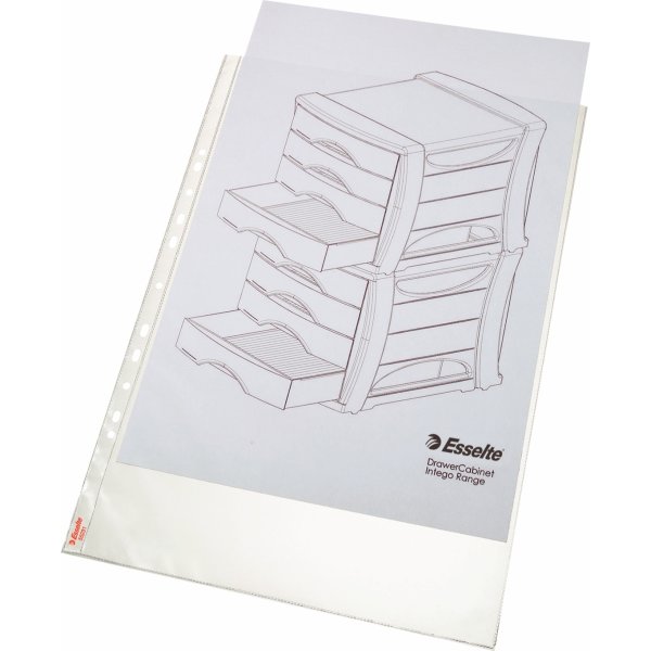 Esselte Premium Plastficka, A3 stående format, 0,0