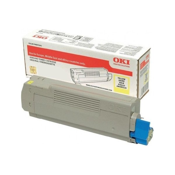 Lasertoner OKI 46443101 Gul 10 000 sidor