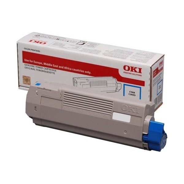 Lasertoner OKI 46443103 Blå 10 000 sidor