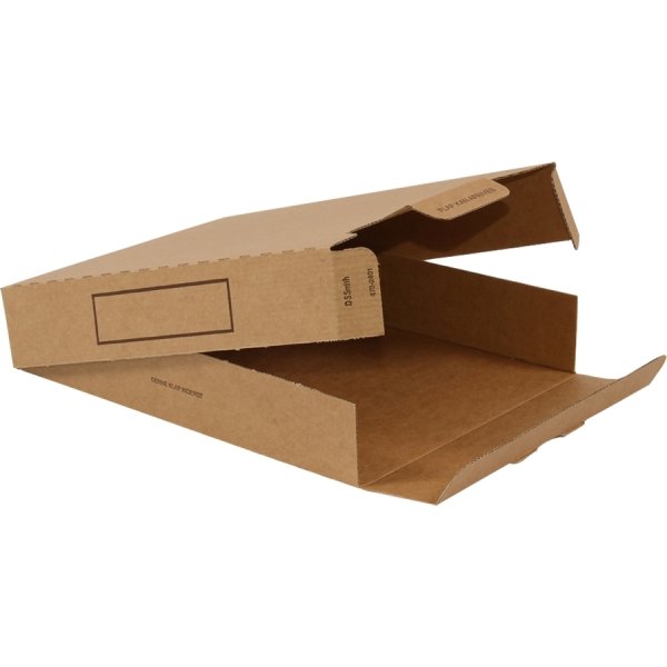 Arkivbox A4, brun, 323x235x58 mm